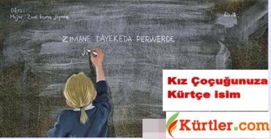 Kürtçe Kız İsimleri ve Anlamları