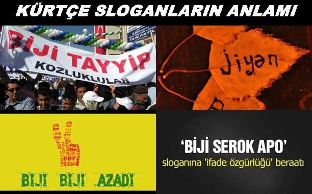 Kürtçe Sloganların Anlamları