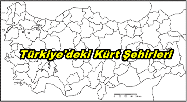 Türkiye'deki Kürt Şehirleri