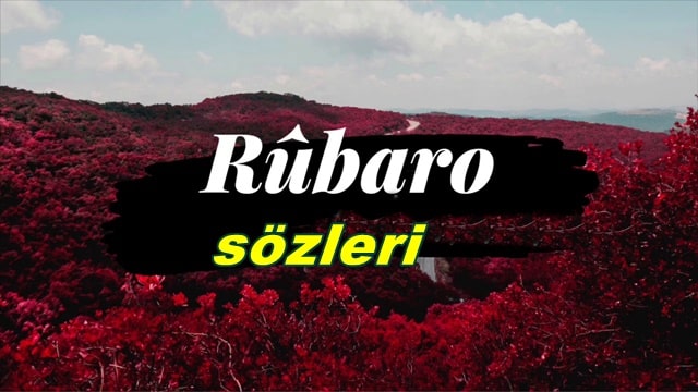Rûbaro Şarkı Sözleri ve Türkçe Anlamı