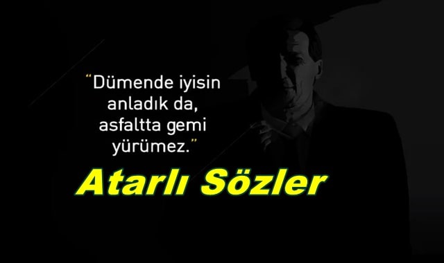 Atarlı Sözler 2021-Resimli Kısa Atarlı Sözler